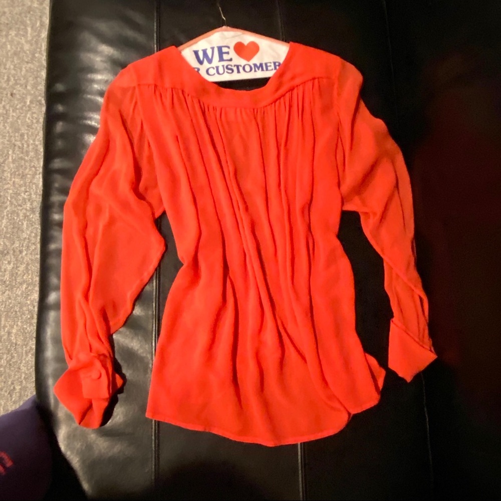 Ysl Rive Gauche Silk Blouse - image 3